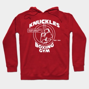 Red Rodent Boxing Retro Hoodie